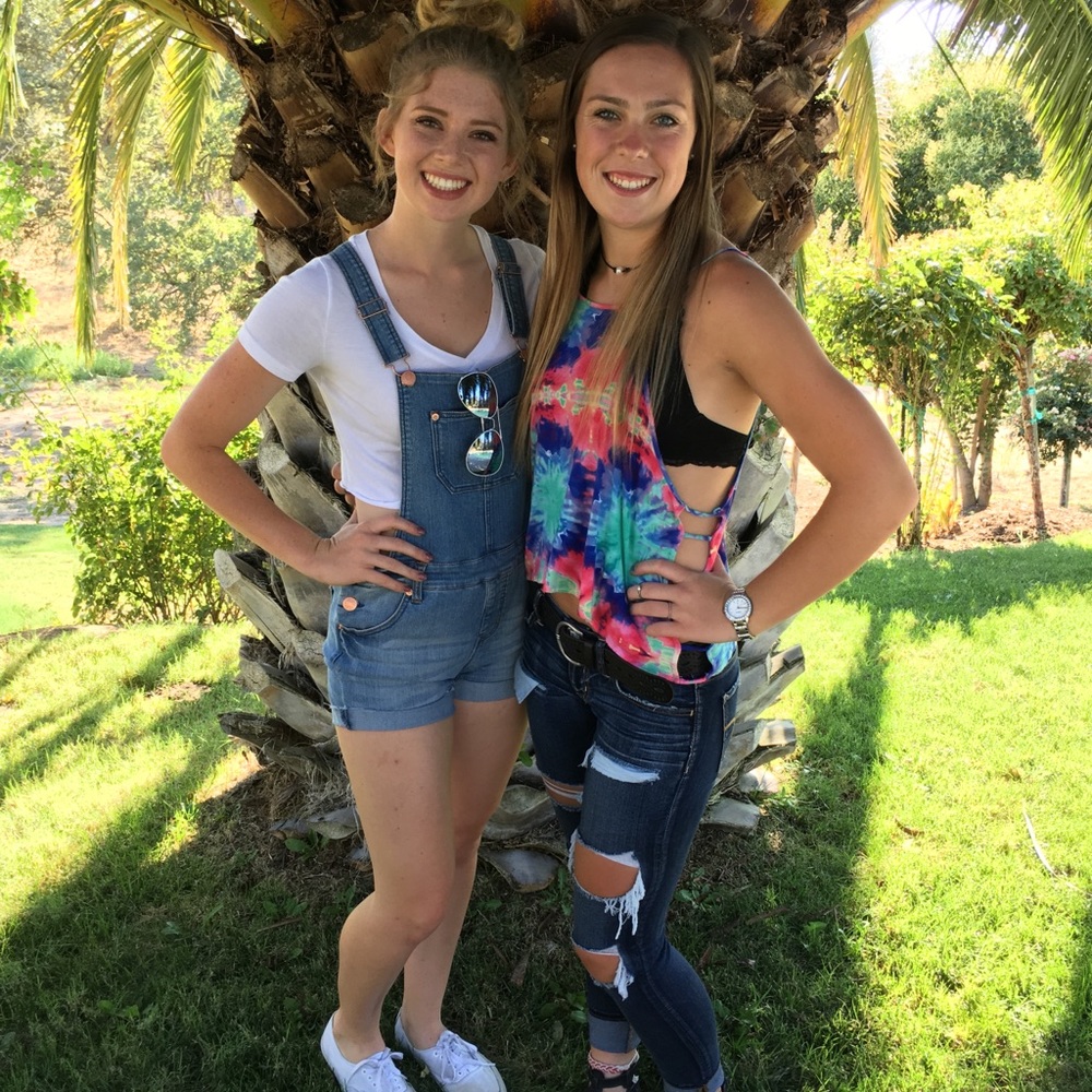 Overall Shorts